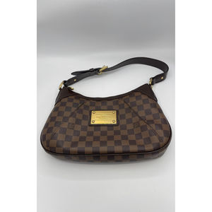 Authentic Louis Vuitton Thames PM Shoulder bag in Damier Ebene